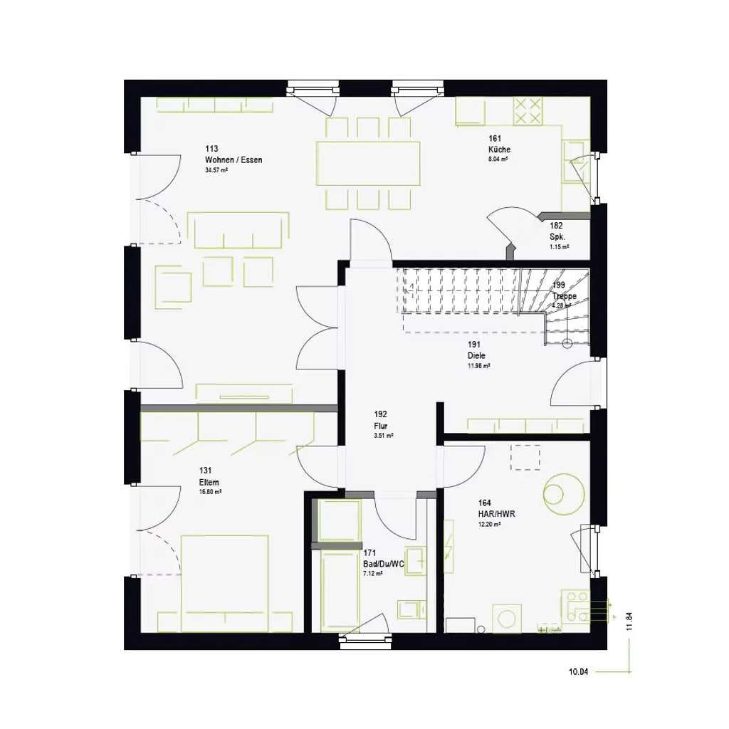 Immobilie in Landsberg am Lech - Großzügiges Einfamilienhaus mit modernem Flachdach – perfekt für große Familien - Bild 4