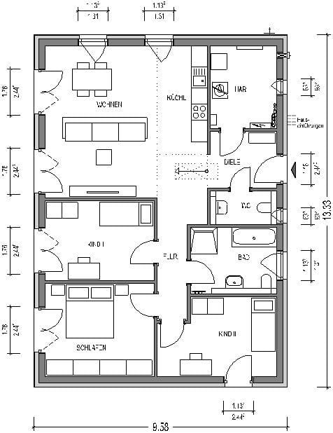 Immobilie in Heideblick - Moderner Jubiläumsbungalow (105 m²) – schlüsselfertig, energieeffizient & schnell gebaut! - Bild 0