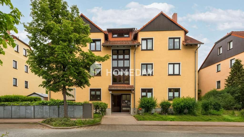 Immobilie in Machern - Gepflegte 2-Zimmer-Maisonettewohnung mit Balkon und Garage in ruhiger Wohnlage - Bild 0