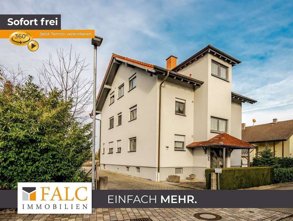 Immobilie in Au am Rhein - Sofort bezugsfreie 4-Zimmer-Wohnung mit Balkon am Ortsrand !! - Bild 0