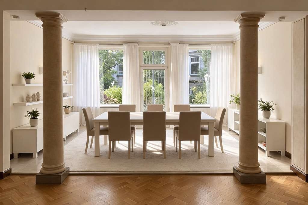 Immobilie in Schwelm - Repräsentative  Altbauwohnung (220  m²) inkl. separatem Apartment und eigenem Gartenanteil - Bild 2