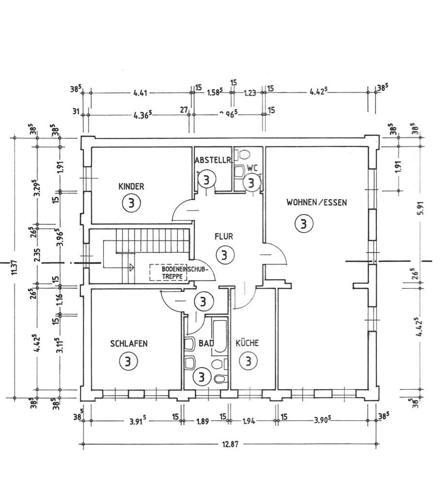 Immobilie in Lüdersdorf - Wohnhaus mit 3 WE und einem noch abzutrennenden Baugrundstück - Bild 4