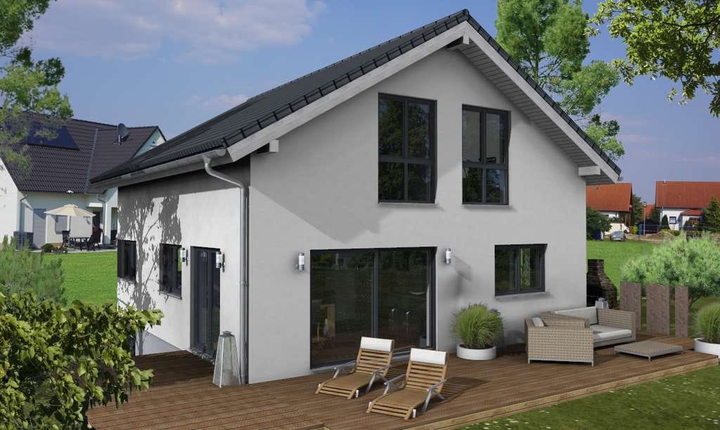 Immobilie in Künzing - Null-Energie-Einfamilienhaus - Wohnfläche erweiterbar - Bild 1