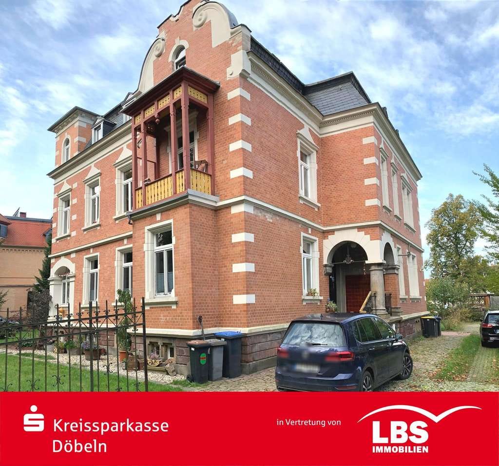 Immobilie in Roßwein - Sanierte, denkmalgeschützte Gründerzeitvilla - Bild 0