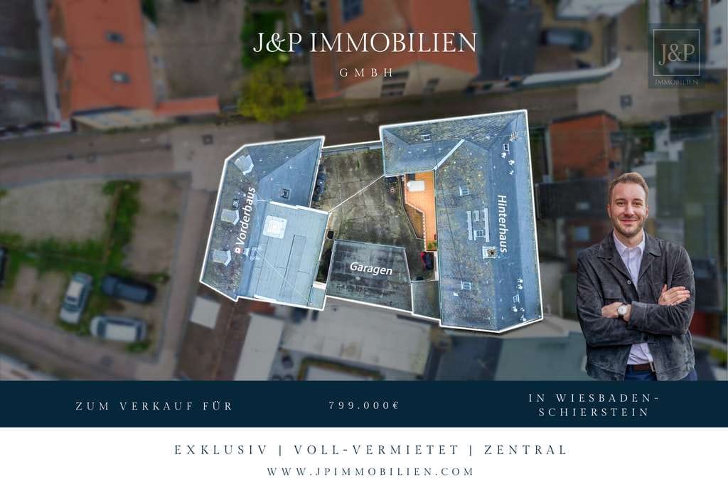 Immobilie in Wiesbaden - Zentral, voll-vermietet und vielseitig: Zwei Häuser in der Innenstadt von Schierstein! - Bild 0