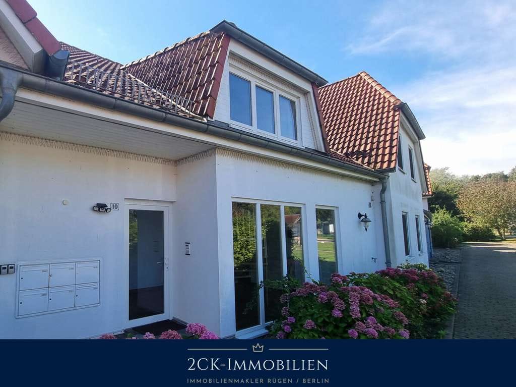 Immobilie in Gingst - Attraktive 54 m² 2-Zimmer-Wohnung in erholsamer und naturnaher Lage in Volsvitz/Gingst, auf Rügen! - Bild 1