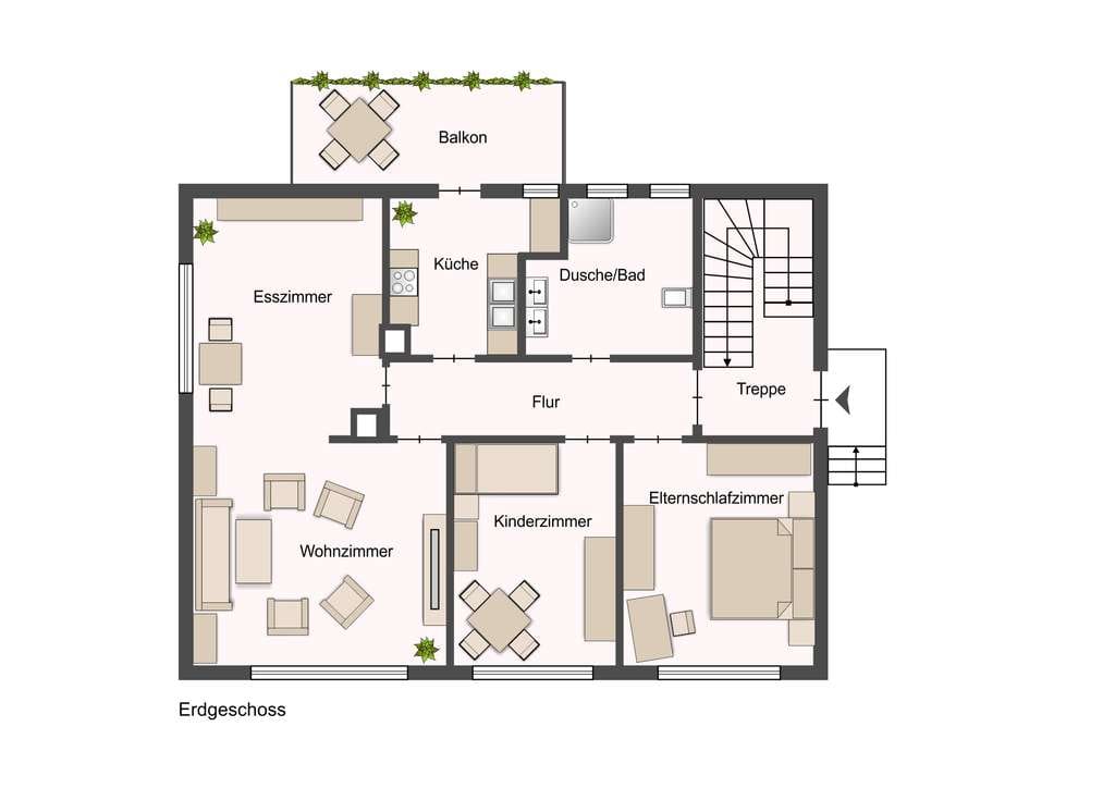 Immobilie in Preußisch Oldendorf - Eine 1A Kapitalanlage ist dieses 3-Familienhaus im Zentrum von Bad Holzhausen... - Bild 2