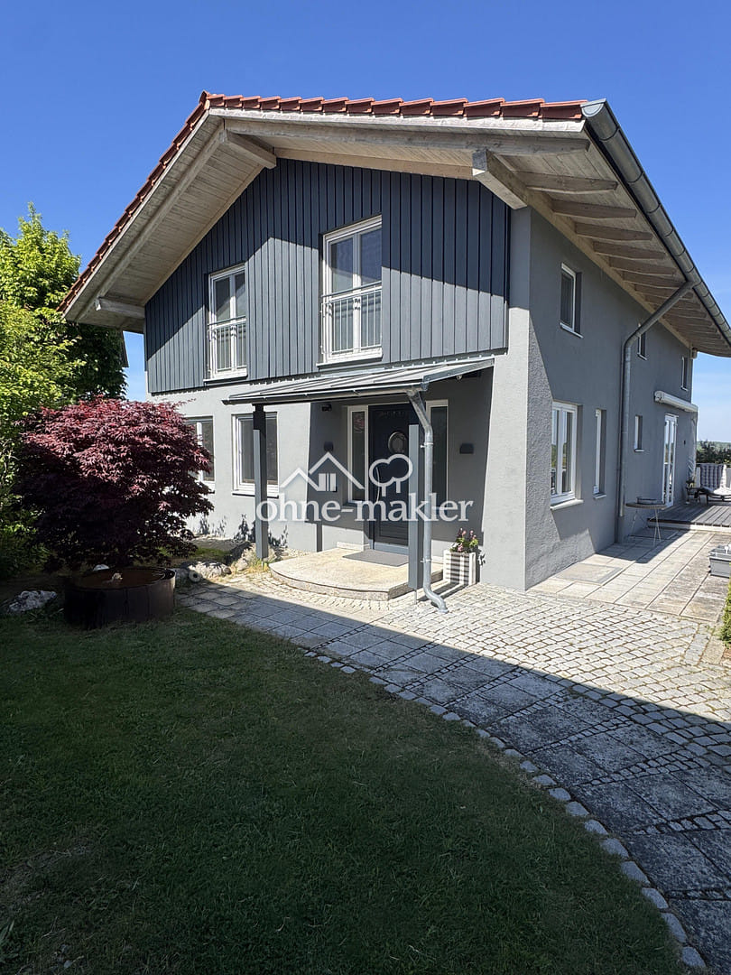 Immobilie in Rimsting - Hochwertiges Einfamilienhaus mit Berg- und Seeblick Nähe  Prien - Bild 2