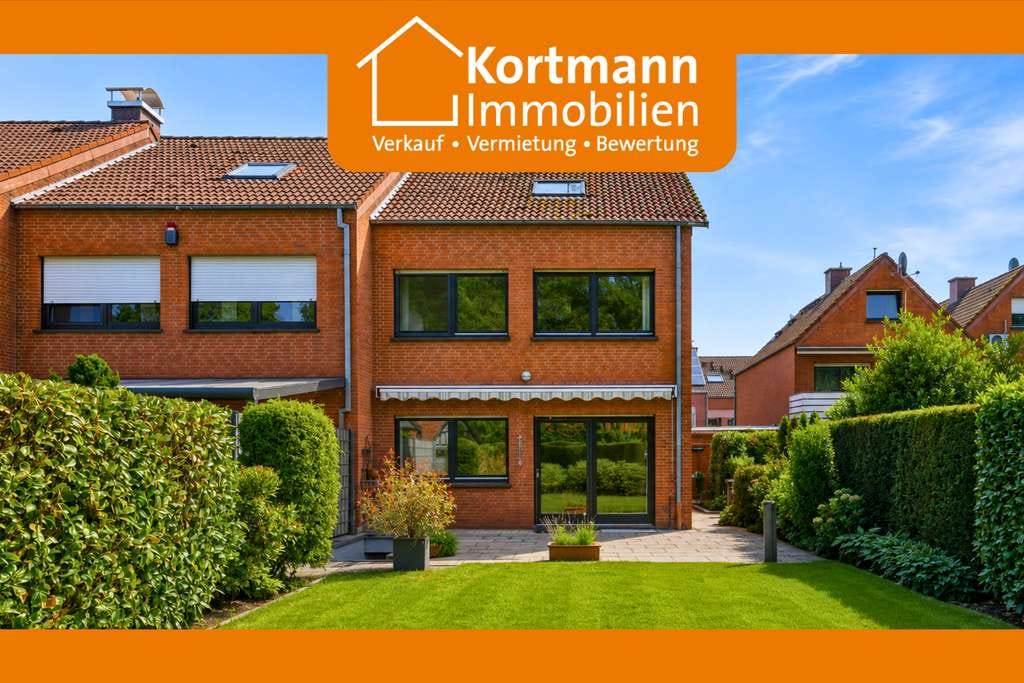 Immobilie in Saerbeck - Homeoffice gesucht? Ruhiges Reihenendhaus mit Garten, Spitzboden und Vollkeller - Saerbeck - Bild 0
