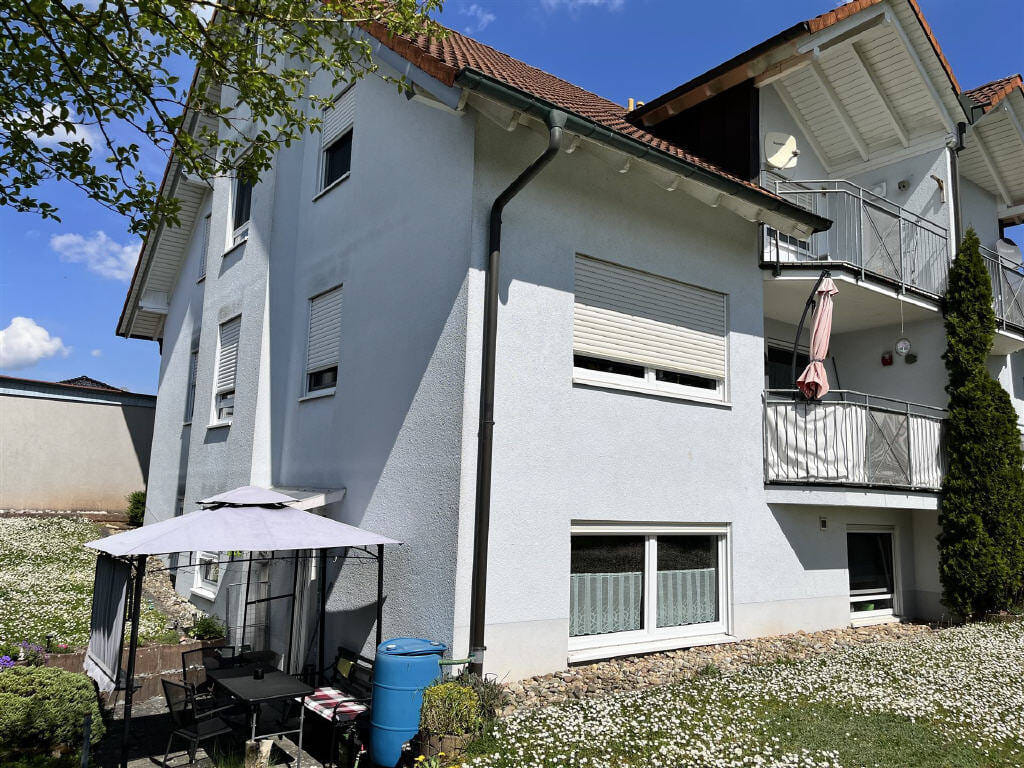 Immobilie in Hardheim - Attraktive 3-Zimmer-Wohnung mit großzügiger Terrasse in ruhiger Lage von Hardheim - ungekündigt vermietet - Bild 1