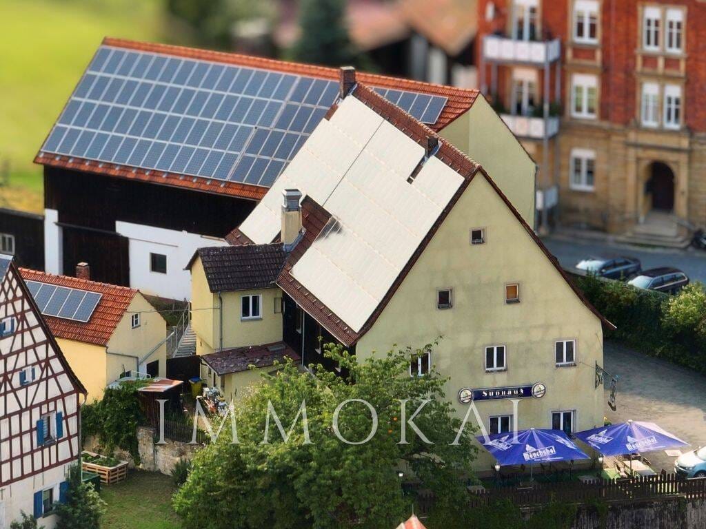 Immobilie in Thurnau - Wohn- und Geschäftshaus mit Scheune und großem Grundstück in Thurnau - Bild 1