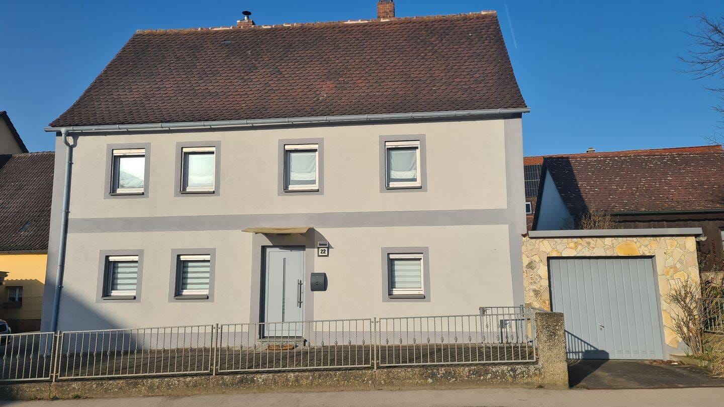 Immobilie in Burgoberbach - Einfamilienhaus o. Sanierungsstau Top gepflegt - Bild 0