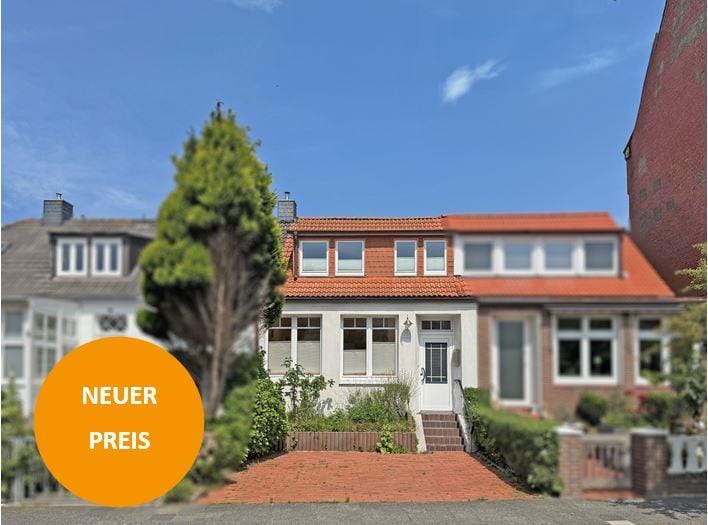 Immobilie in Norderney - Insel-Chance zum Bestpreis - Doppelhaushälfte mit Garten und durchdachter Raumgestaltung - Bild 0