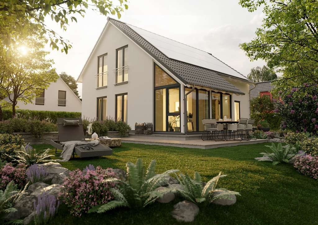 Immobilie in Krauthausen - Mit Grundstück: INKLUSIVE Wintergarten & Carport: Massivhaus in Krauthausen - Bild 2
