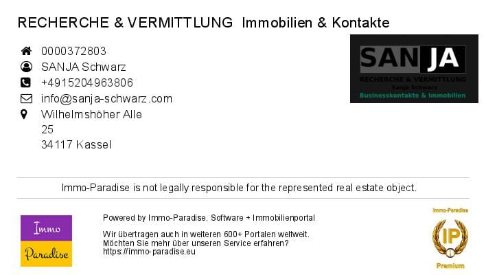 Immobilie in Calden - [372803#1306] Reiheneckhaus – Etagenwohnung auf 2 Ebenen mit Garten, Dachgalerie und Keller - Bild 1