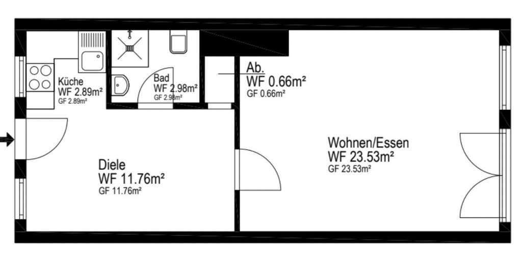Immobilie in Berlin - ⭐⭐⭐ Tenanted 42m² apartment within walking distance of the Ku-Damm ! - Bild 4