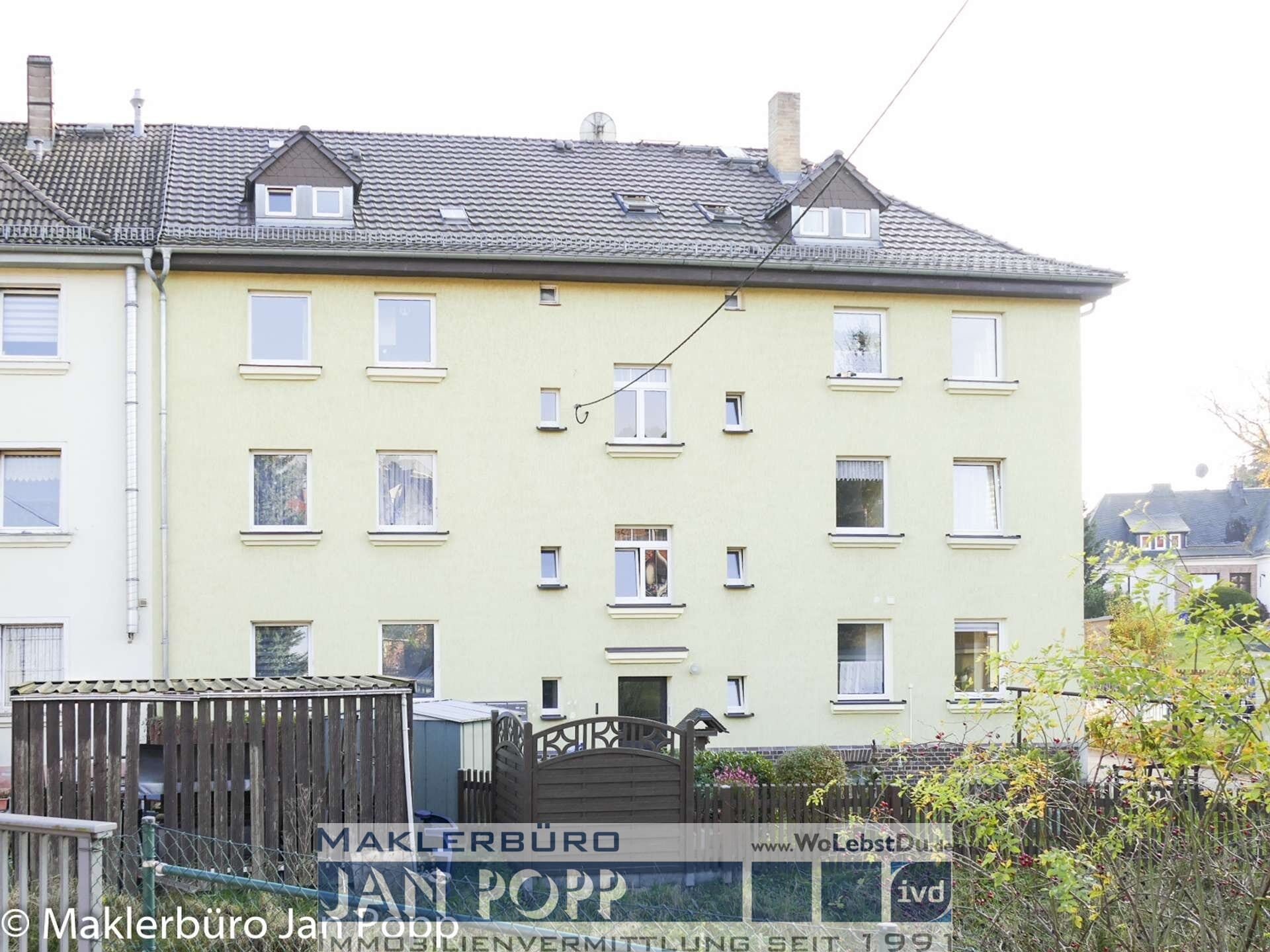 Immobilie in Werdau - Solides Mehrfamilienhaus mit Garage! - Bild 0