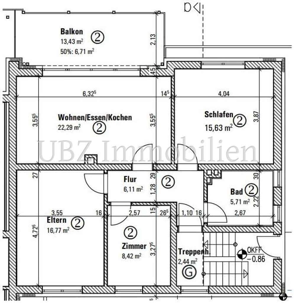 Immobilie in Waldaschaff - Super geschnittene 4 Zimmer Wohnung mit Balkon - Bild 0