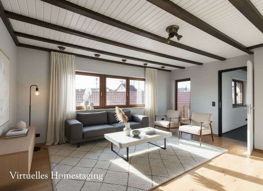 Immobilie in Wimsheim - Großzügige 4,5-Zimmer-Wohnung mit Balkon und ausgebautem Dachgeschoss - Bild 2