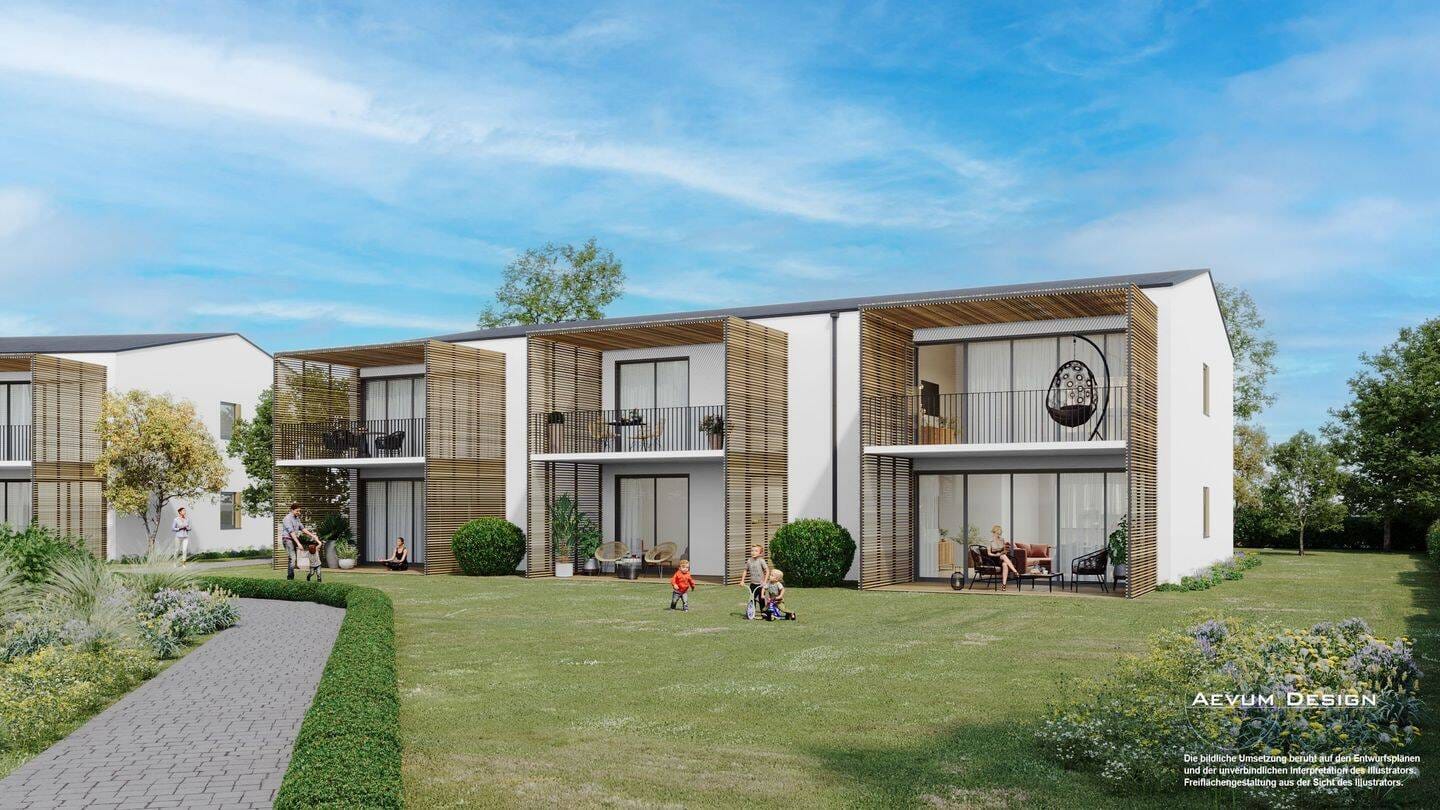 Immobilie in Tüßling - KfW 40 QNG-Standard | Neubau | 3-Zimmer-Wohnung | 5% degressiv + 5% lineare Abschreibung* - Bild 0
