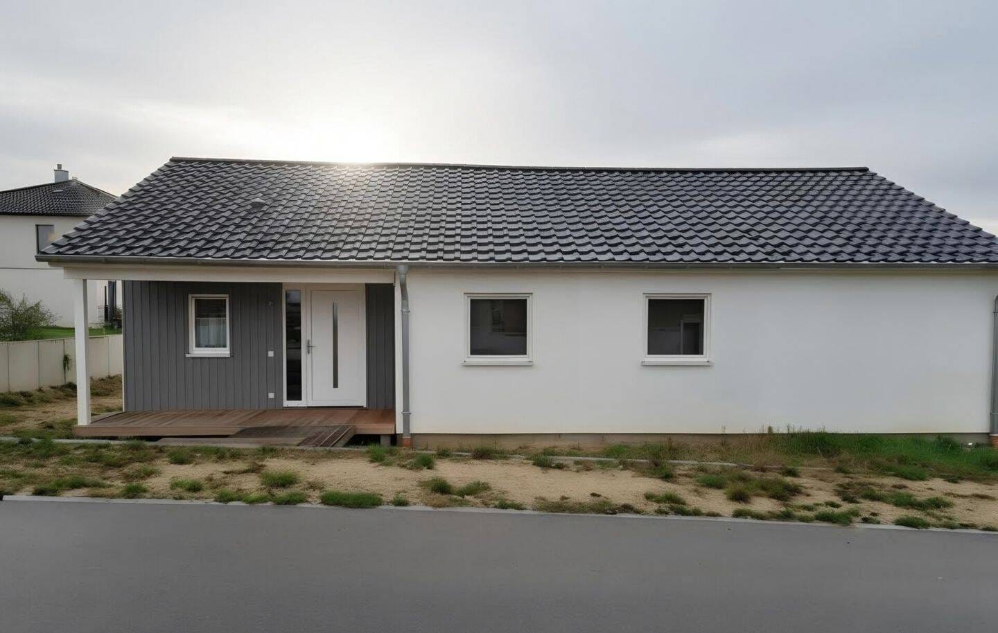 Immobilie in Ellingen - "Exklusiver Bungalow mit moderner Architektur - Erstbezug in Top-Lage!" - Bild 1