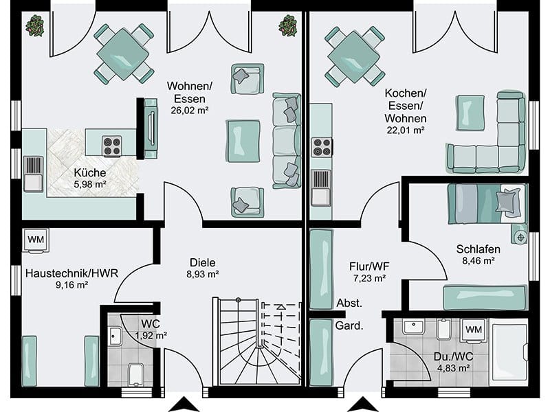 Immobilie in Alfeld - Traumhaus mit Einliegerwohnung im Neubaugebiet - Bild 2