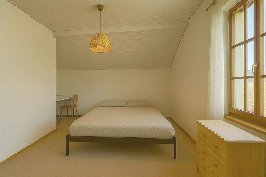 Immobilie in Oberammergau - Oberammergau: Große, zentrale 3-Zimmer-Dachgeschosswohnung, vermietet, mit Balkonen und Dachterrasse - Bild 4