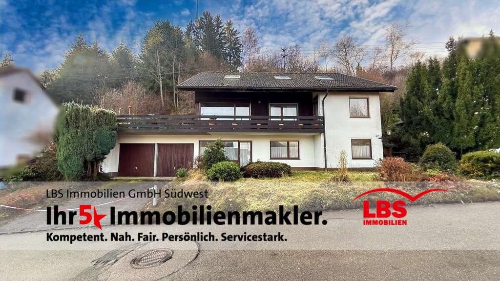 Immobilie in Glatten - Viel Platz, viel Grün, viel Aussicht – attraktives Haus in hervorragender Lage - Bild 2