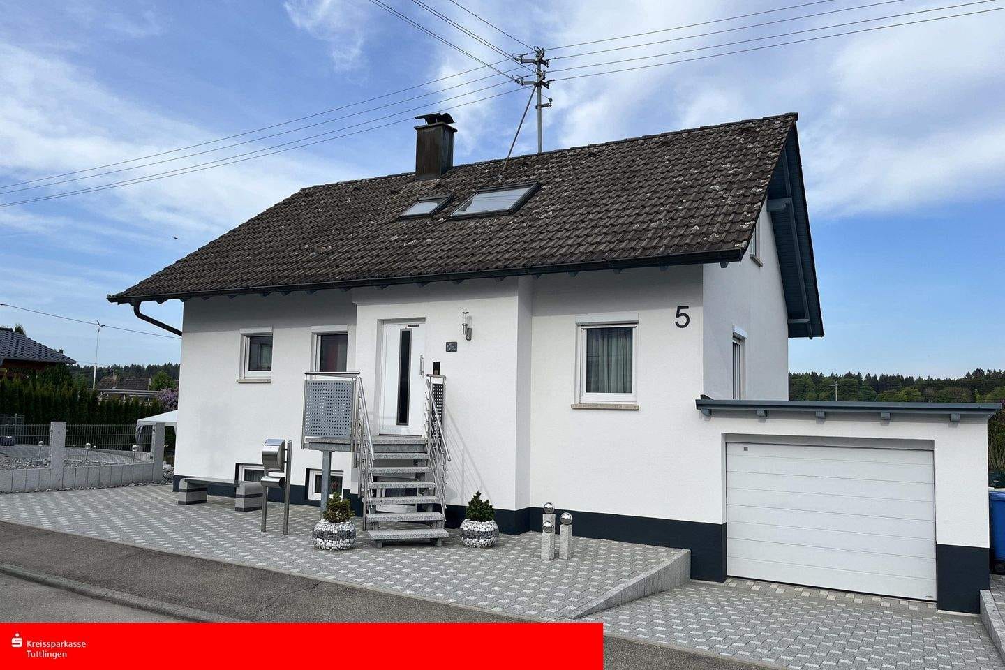 Immobilie in Königsheim - NEUER PREIS ! - Einfamilienhaus mit Garage und großem Doppelcarport in Königsheim - Bild 0