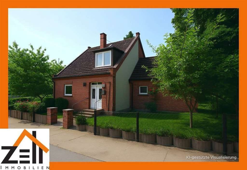 Immobilie in Lauenburg/Elbe - * Freistehendes Einfamilienhaus * Garten * Garage u. Carport * viel Platz und Potenzial * - Bild 0
