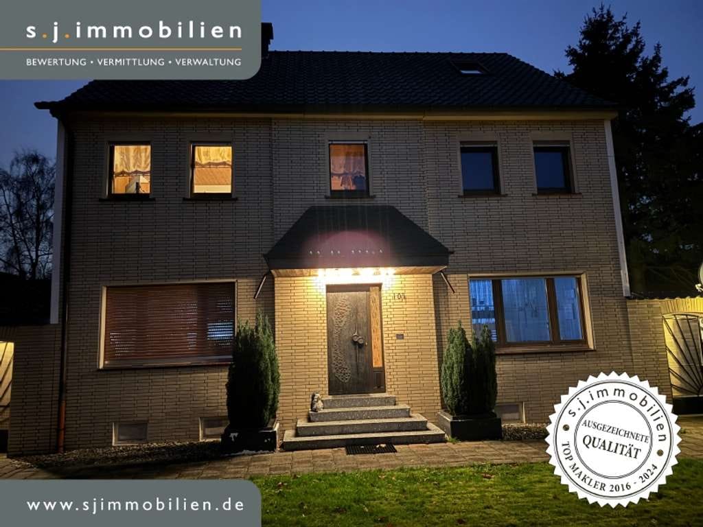 Immobilie in Oberhausen - Freistehendes Zweifamilienhaus in Oberhausen-Buschhausen - Bild 0