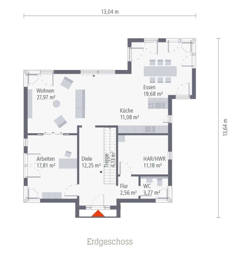 Immobilie in Maxhütte-Haidhof - EIN MUSTERHAUS, IN DEM SYMMETRIE AUF HARMONIE TRIFFT - Bild 1