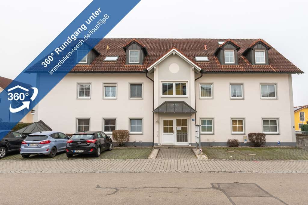 Immobilie in Pocking - Leben in direkter Nähe zum Zentrum 
1-Zimmer-Dachgeschoss-Appartement in Pocking - Bild 0