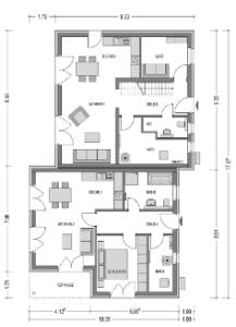 Immobilie in Prüm - Bauvorhaben, Neubau als Fertighaus inklusive Bodenplatte (ZFH 131) - Bild 1
