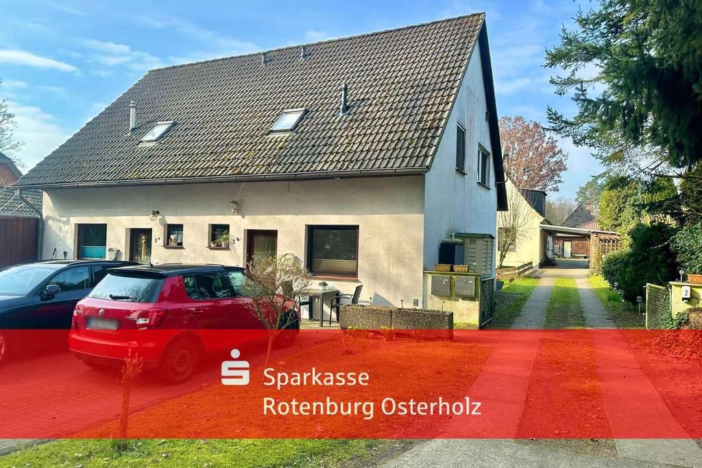 Immobilie in Osterholz-Scharmbeck - 2 Doppelhäuser, 2 Einfamilienhäuser, 2 Flurstücke-suchen neuen Anleger - Bild 0