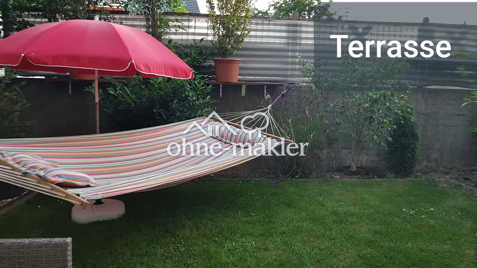 Immobilie in Bodenheim - Gepflegte 2-Zimmer Terrassenwohnung (vermietet) in Bodenheim. Provisionfrei direkt vom Eigentümer - Bild 0
