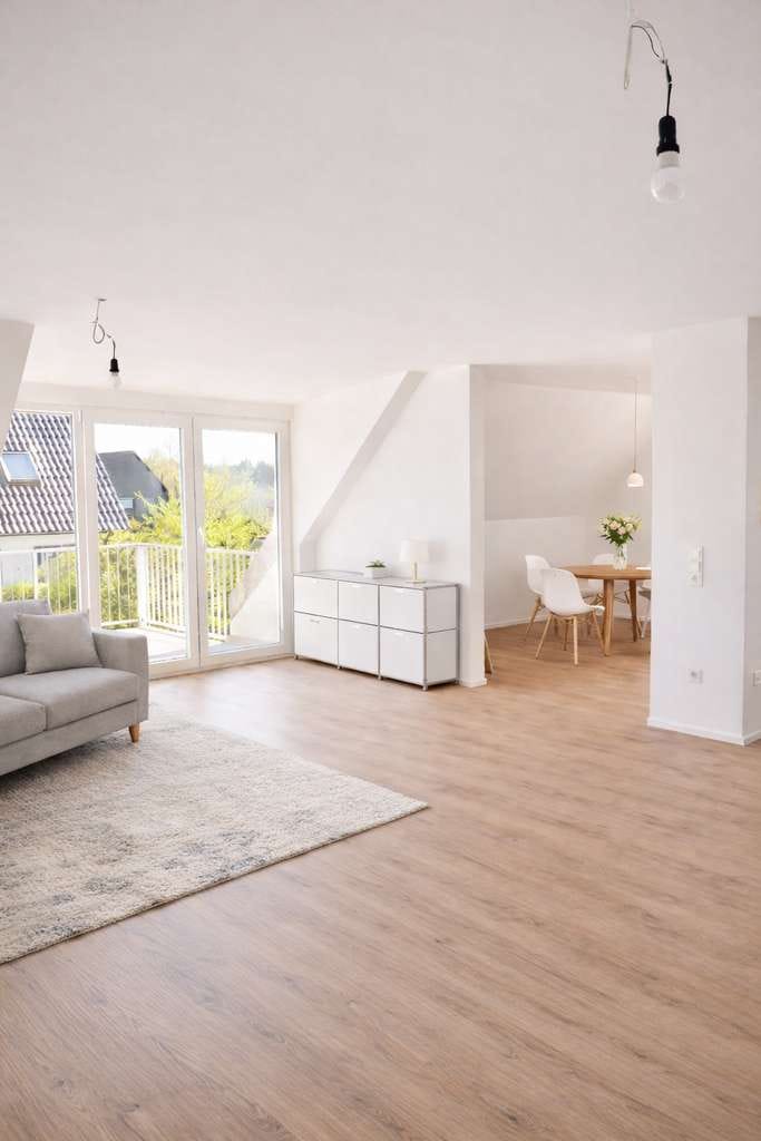 Immobilie in Adelsried - 3,5-Zimmer-Wohnung in Adelsried + großer Garten - provisionsfrei - Bild 1
