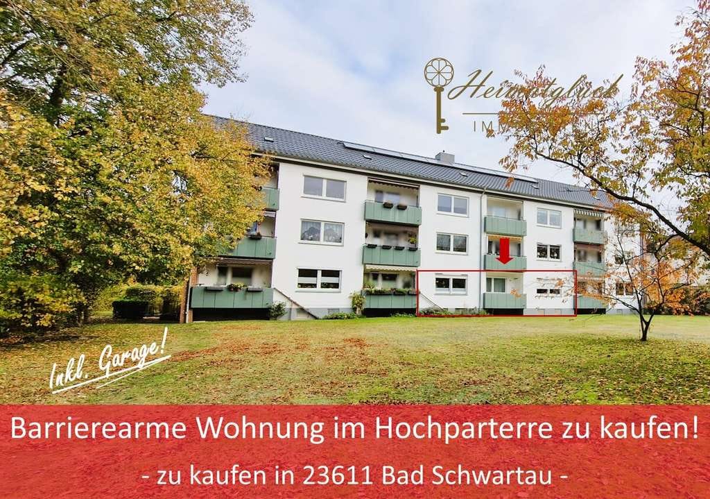 Immobilie in Bad Schwartau - *VERKAUFT* Barrierearme 2,5-Zimmer-Wohnung in Bad Schwartau zu kaufen! - Bild 0