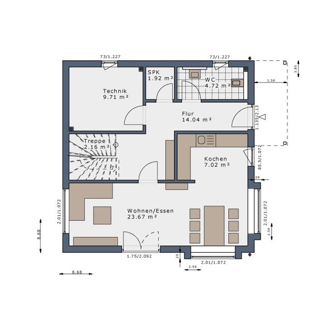 Immobilie in Groß Mohrdorf - Eigenheim statt Miete! – Wunderschönes Traumhaus von Schwabenhaus - Bild 4