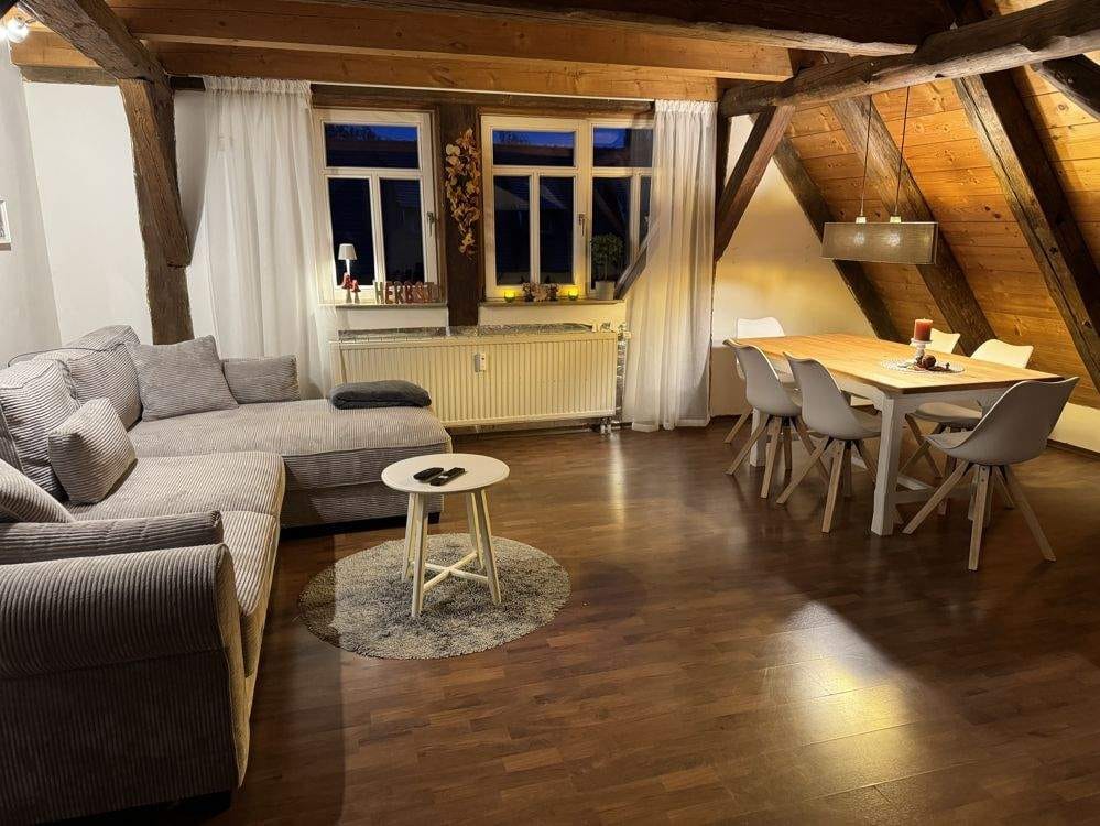 Immobilie in Scheer - Preisreduziert: Denkmal-Maisonette mit 4 % Rendite & Steuervorteilen - Bild 0