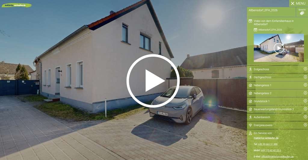 Immobilie in Bensdorf - Provisionsfrei: Wohnhaus + Nebengelass + 2 Grundstücke - Bild 1