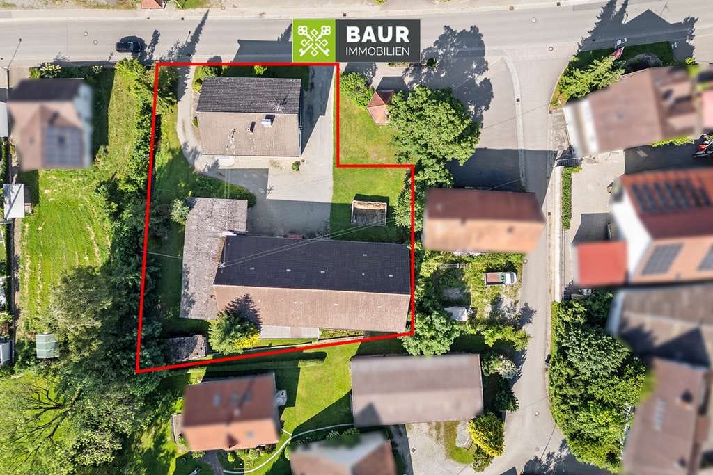 Immobilie in Bad Buchau - 360 ° | Platz für Projekte: Wohnhaus mit Nebengebäude und Ausbaupotenzial in Dürnau - Bild 1