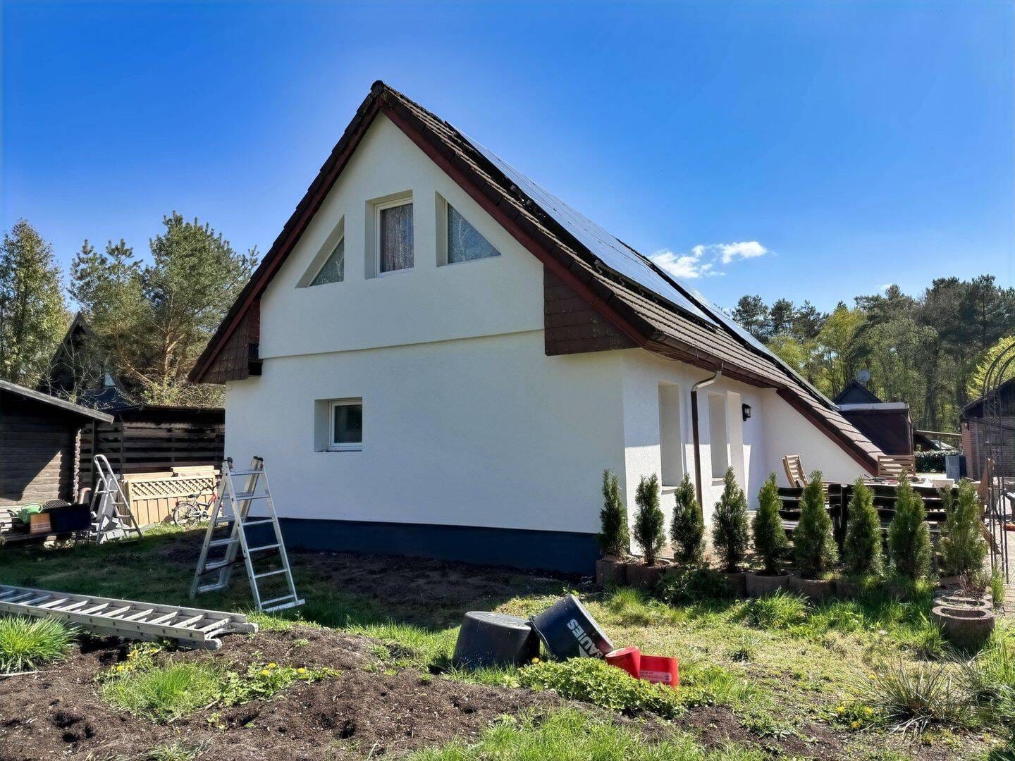 Immobilie in Fintel - Saniertes Ferienhaus mit Gartenidylle - lichtdurchflutet & zukunftsorientiert - Bild 1