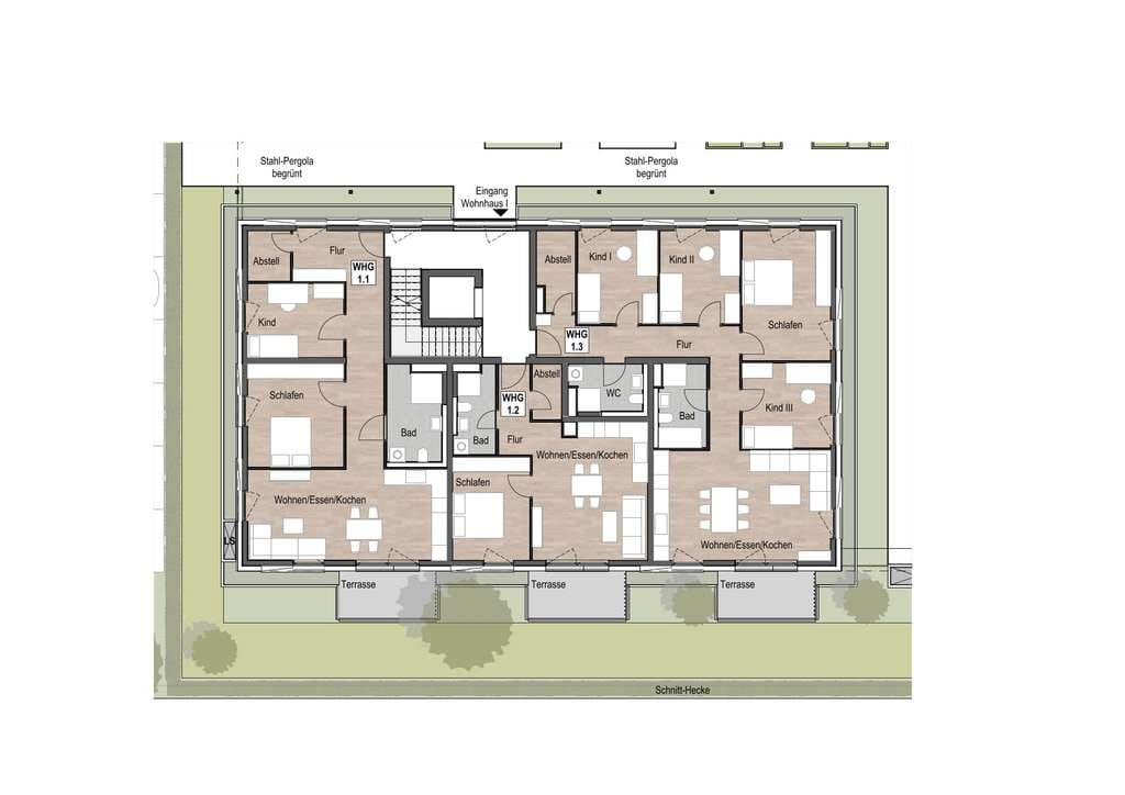 Immobilie in Reute - Wohnung 1.1 - Erdgeschoss - Bild 2
