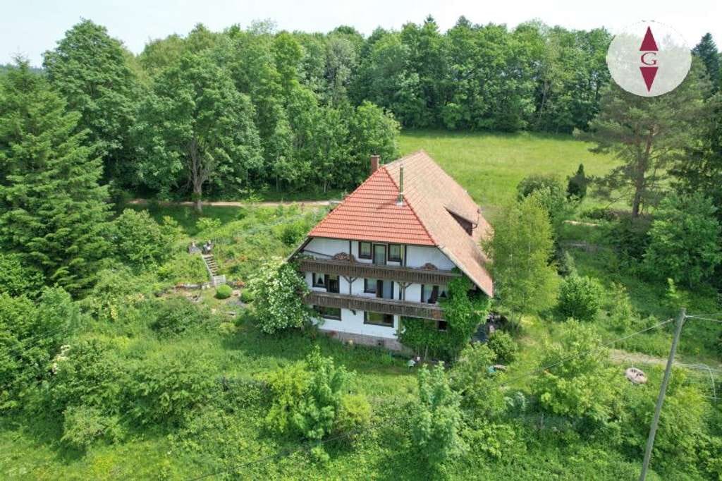 Immobilie in Hornberg - Fohrenbühl. Unabhängig und selbstbestimmt leben! Ideal als Retreat, Pferdehof oder Ferienhaus. - Bild 1