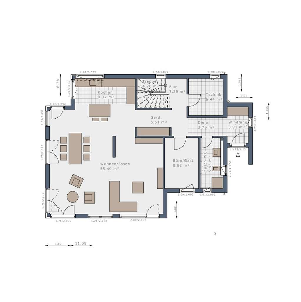 Immobilie in Meißner - Architektonische Brillanz: Entdecken Sie das ideale Zuhause für Anspruchsvolle - Bild 4
