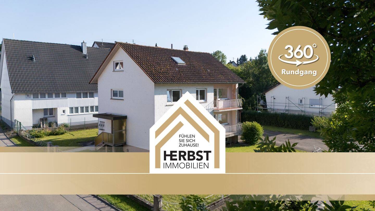 Immobilie in Deißlingen - Wohnglück am Neckar -  großzügiges Zweifamilienhaus in Bestlage - Bild 0