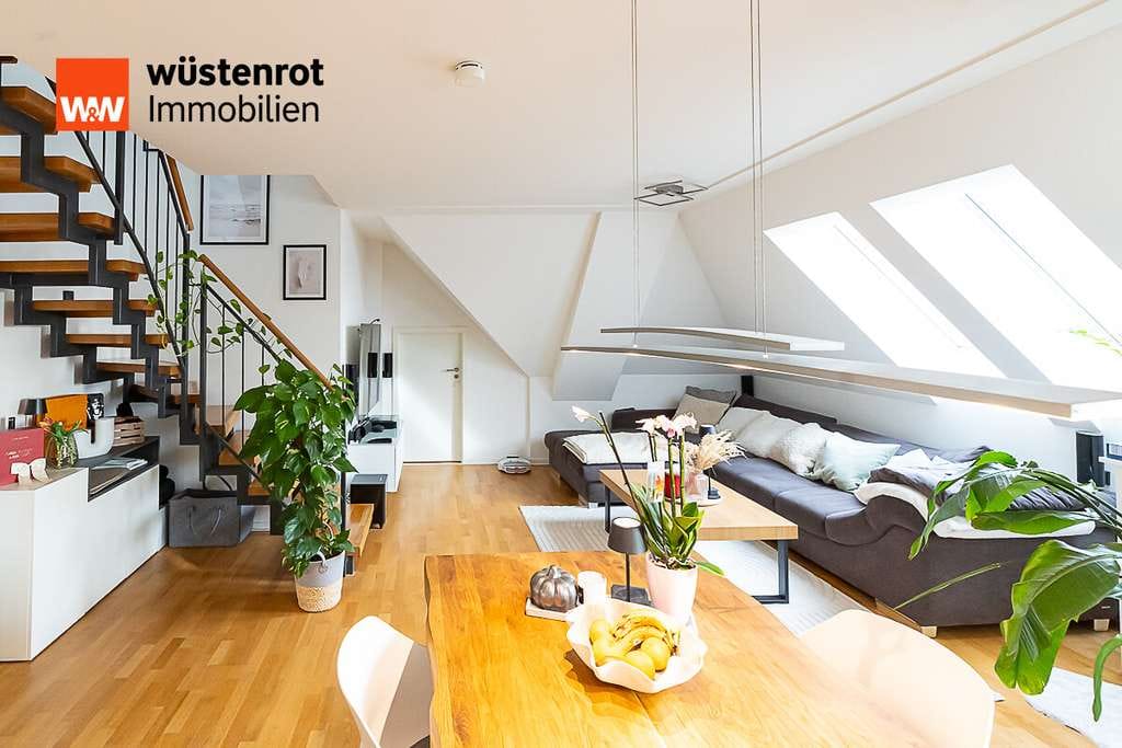 Immobilie in Markt Indersdorf - Hochwertige OG/Maisonette Whg. mit Panoramablick, ca. 81m² Wfl. mit Keller, Lift u. *Tgg.-Stellpl. - Bild 0
