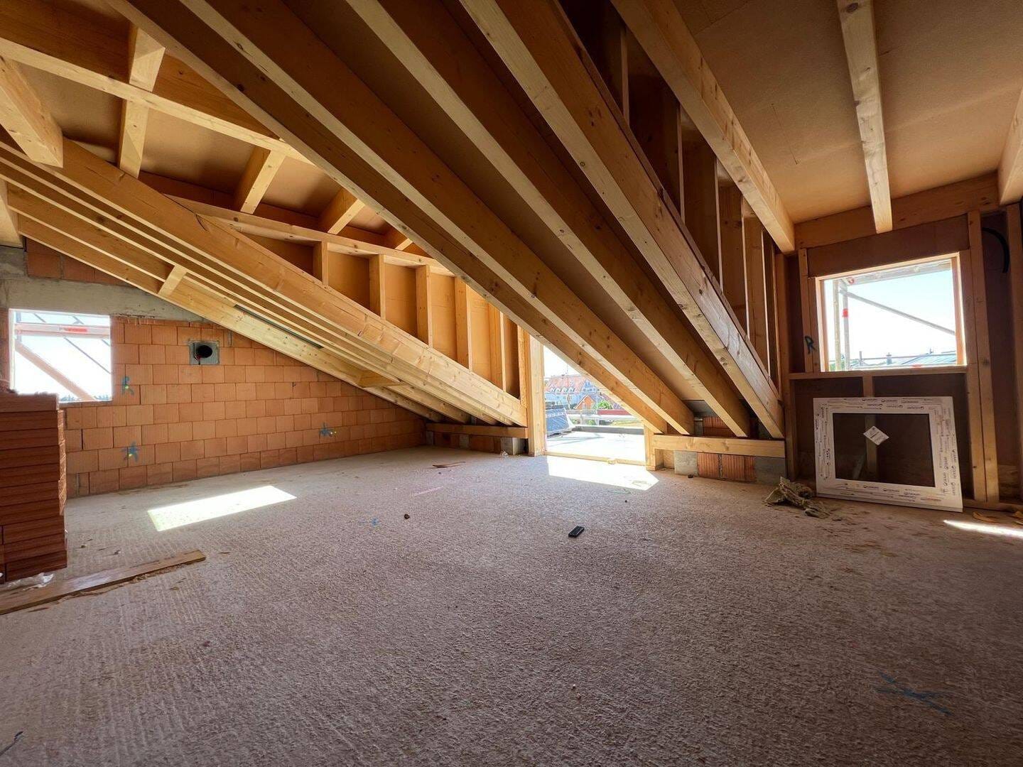 Immobilie in Gammelsdorf - JETZT ROHBAU BESICHTIGEN - Ansprechende DG-Wohnung mit Dachterrasse!!! - Bild 1