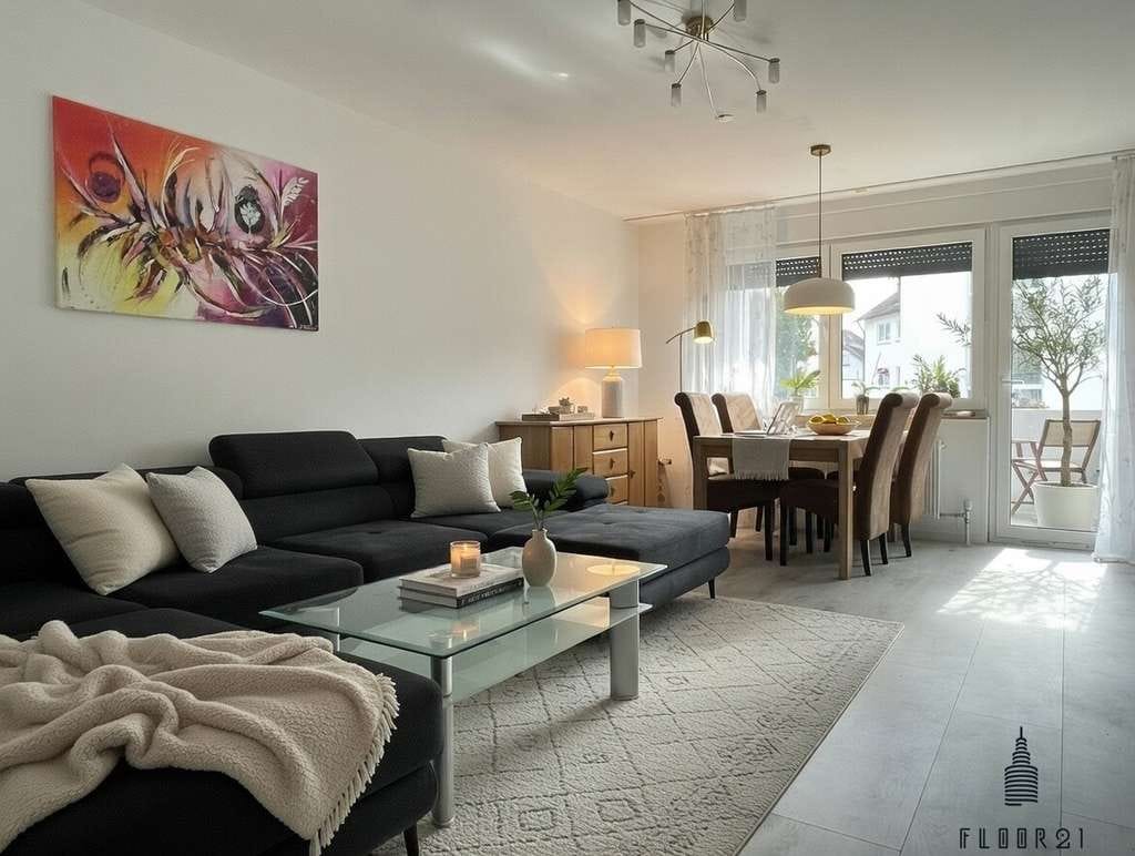 Immobilie in Erdmannhausen - Helle 3,5- Zi.-Wohnung mit Balkon und Stpl. in S-Bahn-Nähe als Kapitalanlage - ca. 4% Rendite - Bild 0